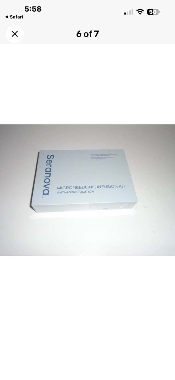 Seranova Microneedling Infusion Kit Anti-Aging Solution 2 month kit